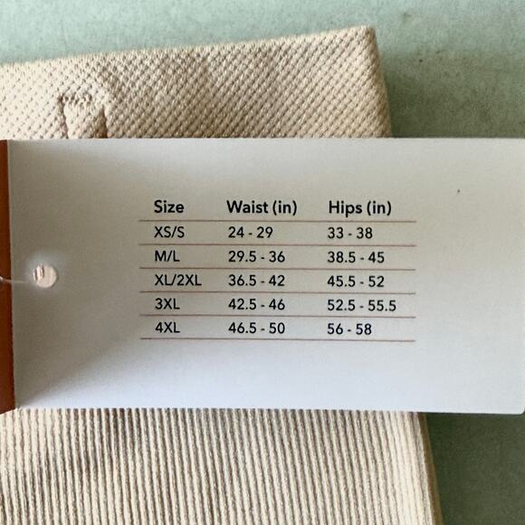 NWT Shapermint High Waisted Shaper Panty 54008 Beige XL/2XL Slimming - Picture 8 of 16